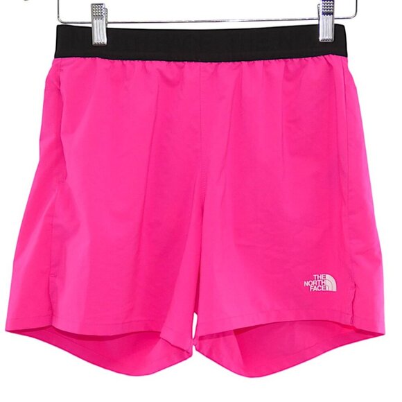 The North Face Size S Hot Pink Run Shorts Athletic Y2K Gymcore Minimalist - Picture 2 of 11